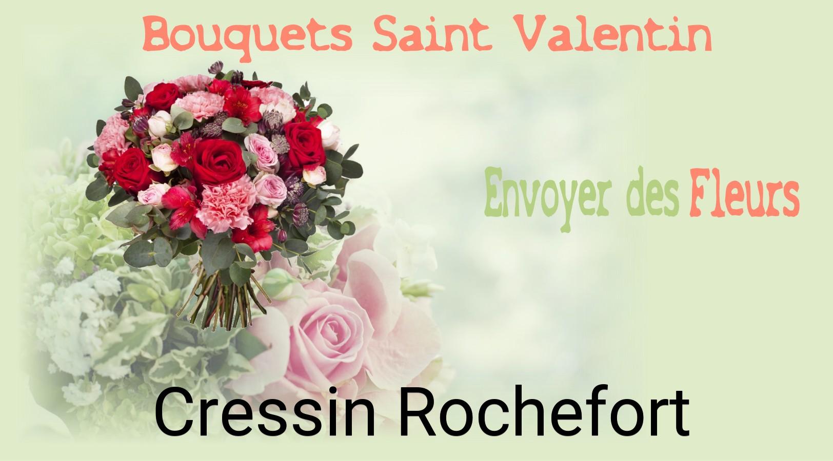 Roses de Saint-Valentin livrées à Cressin-Rochefort